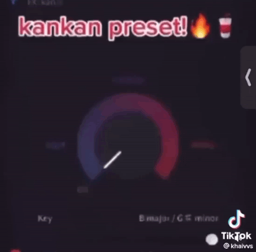 A Screen That Says Kankan Preset There GIF