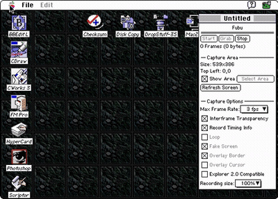 A Screenshot Of A Computer Screen With The Word Untitled At The Top Of The Screen GIF