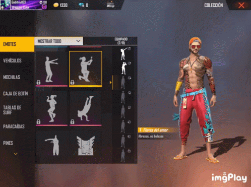 A Screenshot Of A Game Called Imgplay Showing A Man In Red Pants GIF