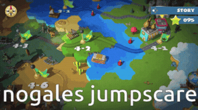 A Screenshot Of A Game Called Nogales Jumpscares GIF
