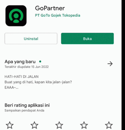 A Screenshot Of A Gopartner App On A Cell Phone GIF
