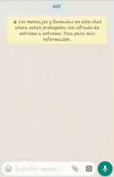 A Screenshot Of A Text Message That Says Hoy On The Top GIF