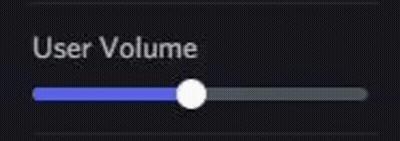 A Screenshot Of A User Volume Bar With A Percentage Of 94 % . GIF