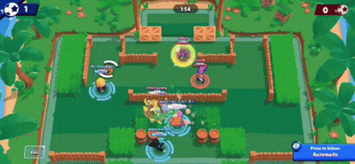 A Screenshot Of A Video Game Called Brawl Stars On A Phone . GIF