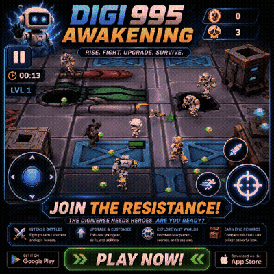 A Screenshot Of A Video Game Called Digi995 Awakening GIF