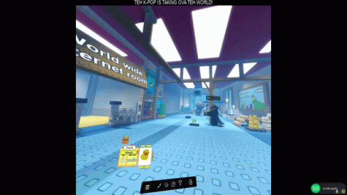 A Screenshot Of A Video Game Called Teh K-Pop Is Taking Ovia Teh World GIF