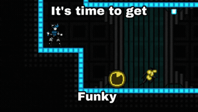 A Screenshot Of A Video Game Says It 'S Time To Get Funky GIF