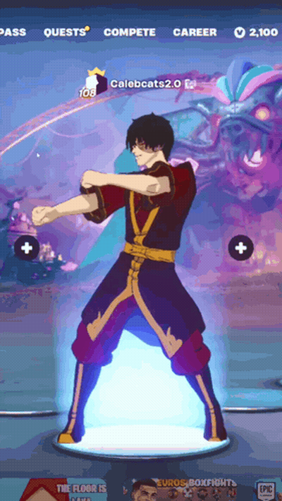 A Screenshot Of A Video Game Shows A Character Named Calebcats 2.0 GIF