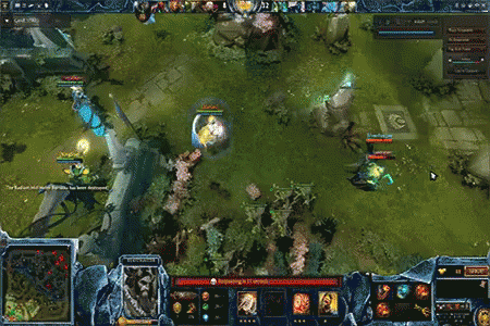 A Screenshot Of A Video Game Shows A Few Players Including One With The Letters T On His Head GIF