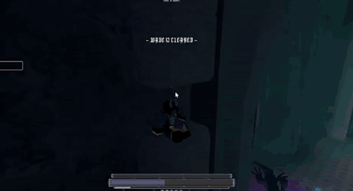 Video Game Screenshot With Head And Purple Item GIF