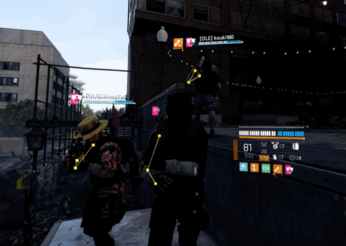 A Screenshot Of A Video Game Shows A Player With The Name Ole GIF