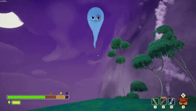 A Screenshot Of A Video Game Shows A Tornado Coming In GIF