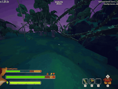 A Screenshot Of A Video Game Shows The Current Level At Level 13 GIF