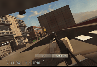 A Screenshot Of A Video Game That Says 7.9 Ural 7.9 Ural On It GIF