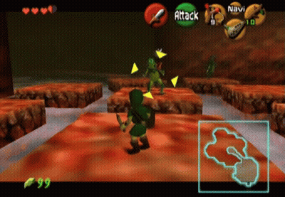 A Screenshot Of A Video Game That Says Attack On The Screen GIF