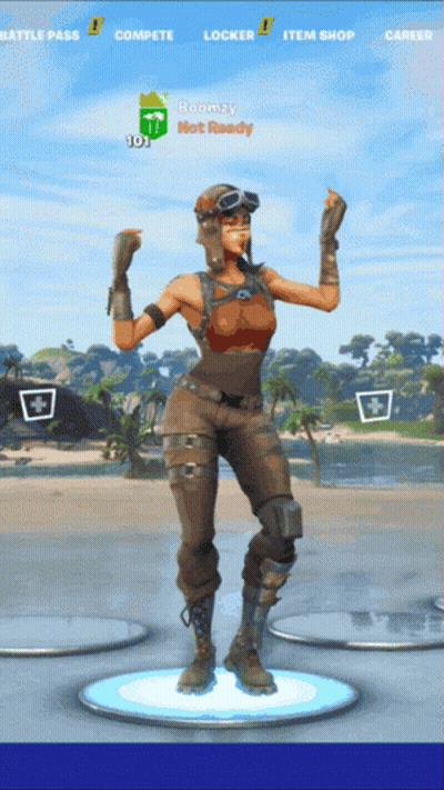 A Screenshot Of A Video Game That Says Boomzy Not Ready On It GIF