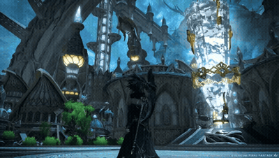 A Screenshot Of A Video Game That Says Final Fantasy On The Bottom GIF