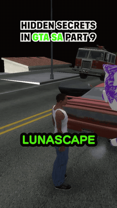 A Screenshot Of A Video Game That Says Hidden Secrets In Gta Sa Part 9 GIF