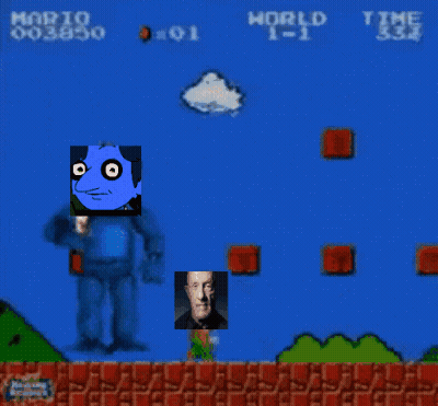 A Screenshot Of A Video Game That Says Mario 004750 On It GIF