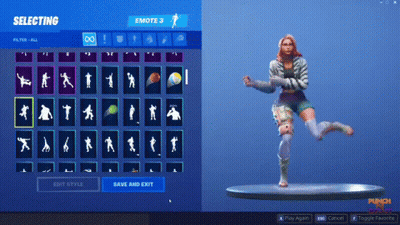A Screenshot Of A Video Game That Says Selecting On It GIF