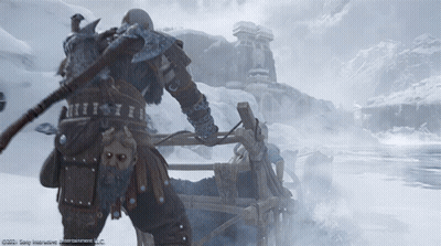 A Screenshot Of A Video Game That Says Sony Interactive Entertainment Llc GIF