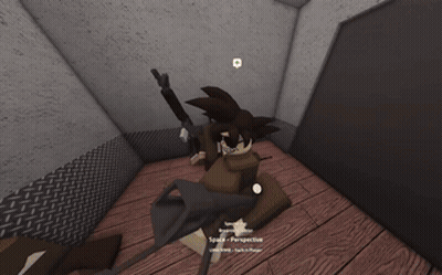 A Screenshot Of A Video Game That Says Space Perspective On The Bottom GIF