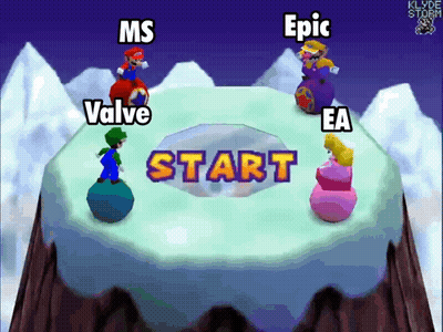 A Screenshot Of A Video Game That Says Start On It GIF