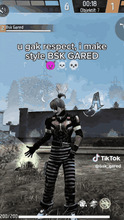 A Screenshot Of A Video Game That Says U Gак Respect I Make Style Bsk Gared GIF