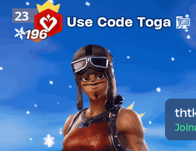 A Screenshot Of A Video Game That Says Use Code Toga On It GIF