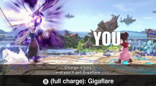 A Screenshot Of A Video Game That Says " You " At The Top GIF