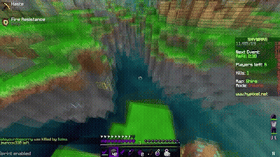 A Screenshot Of A Video Game With A Green Island In The Middle And The Words Fire Resistance At The Top GIF