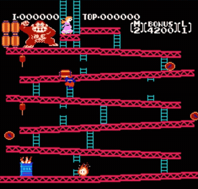 A Screenshot Of A Video Game With A Monkey And A Girl GIF