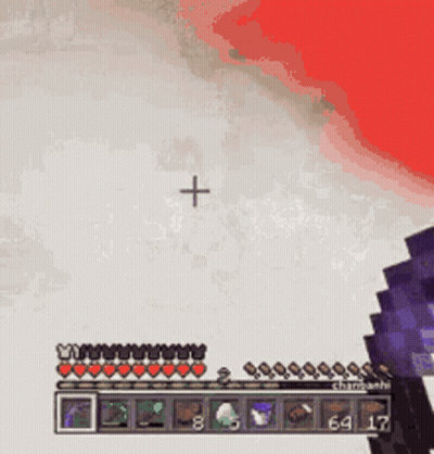 A Screenshot Of A Video Game With A Purple Monster And A Cross On It . GIF