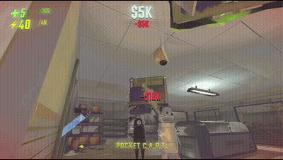 A Screenshot Of A Video Game With A Sick Sign On The Wall GIF