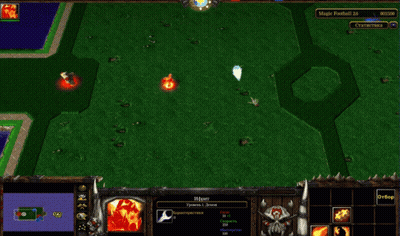 A Screenshot Of A Video Game With A Skull On The Bottom Right Corner GIF