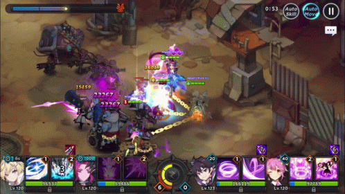 A Screenshot Of A Video Game With A Time Of 0:53 GIF