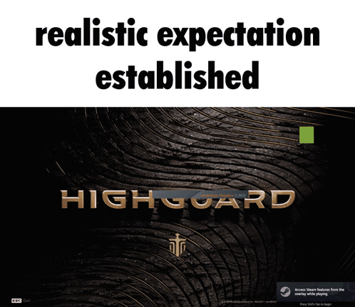 A Screenshot Of A Video Game With Realistic Expectation Established GIF