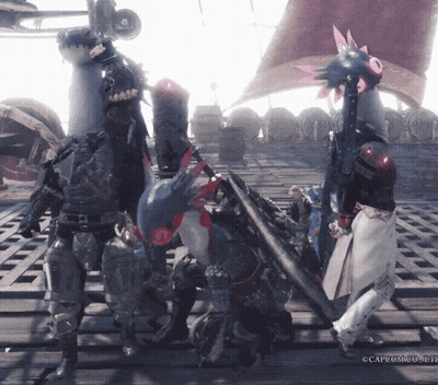 A Screenshot Of A Video Game With The Capcom Logo On The Bottom GIF
