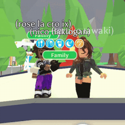 A Screenshot Of A Video Game With The Name Rose La Cro Ix At The Top GIF