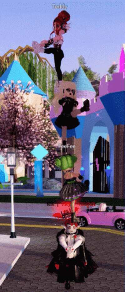 A Screenshot Of A Video Game With The Name Teddy On The Top Left GIF
