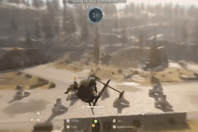 A Screenshot Of A Video Game With The Number 16 In The Middle Of The Screen GIF