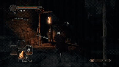 A Screenshot Of A Video Game With The Number 23437 On The Bottom Left GIF