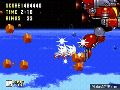 A Screenshot Of A Video Game With The Score 1484440 GIF