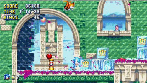 A Screenshot Of A Video Game With The Score 86180 GIF