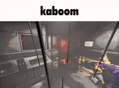 A Screenshot Of A Video Game With The Word Kaboom On Top GIF
