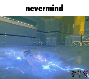 A Screenshot Of A Video Game With The Word Nevermind On It GIF