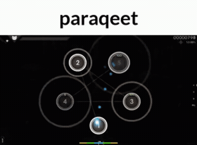 A Screenshot Of A Video Game With The Word Paraqeet On Top . GIF