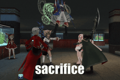 A Screenshot Of A Video Game With The Word Sacrifice On The Bottom Right GIF