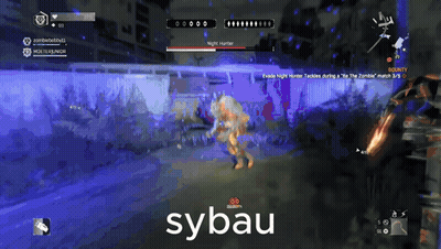 A Screenshot Of A Video Game With The Word Sybau On The Bottom Right GIF