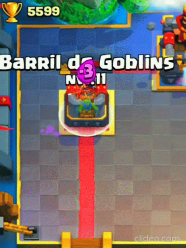 A Screenshot Of A Video Game With The Words Barril De Goblins GIF